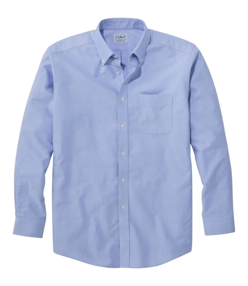 Men's Wrinkle-Free Classic Oxford Cloth Shirt, Traditional Fit