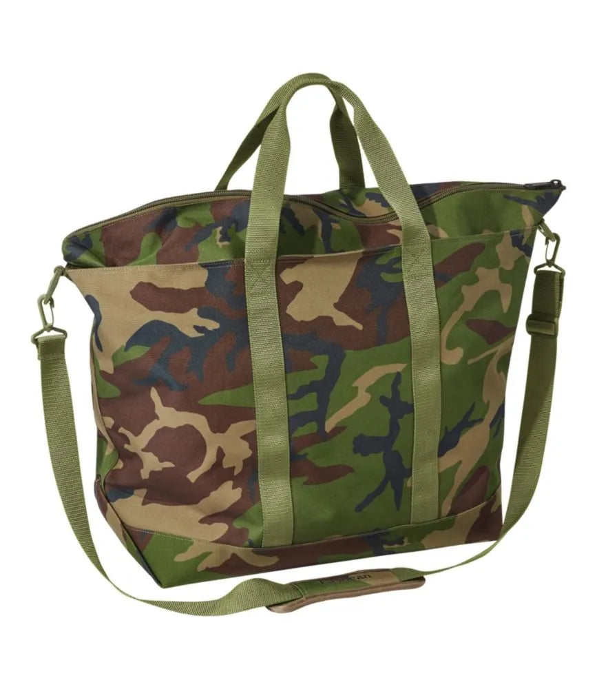 Zip Hunter's Tote Bag With Strap, Camo