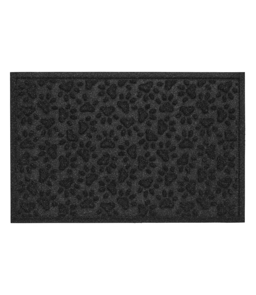 Recycled Waterhog Dog Mat, Scattered Paws