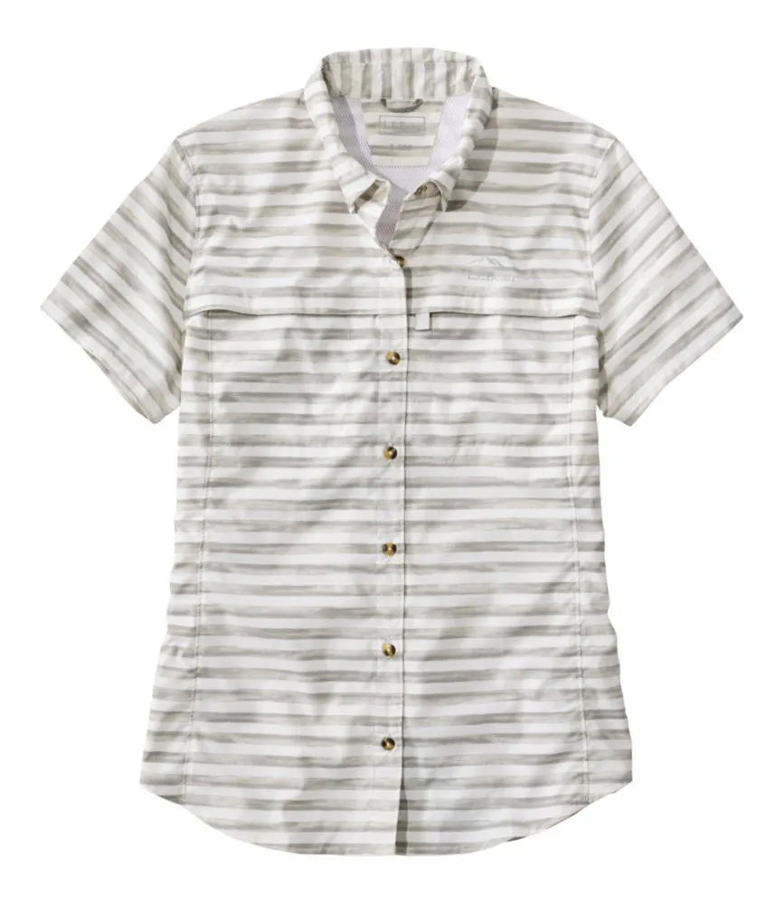 Women's Tropicwear Shirt, Short-Sleeve Print