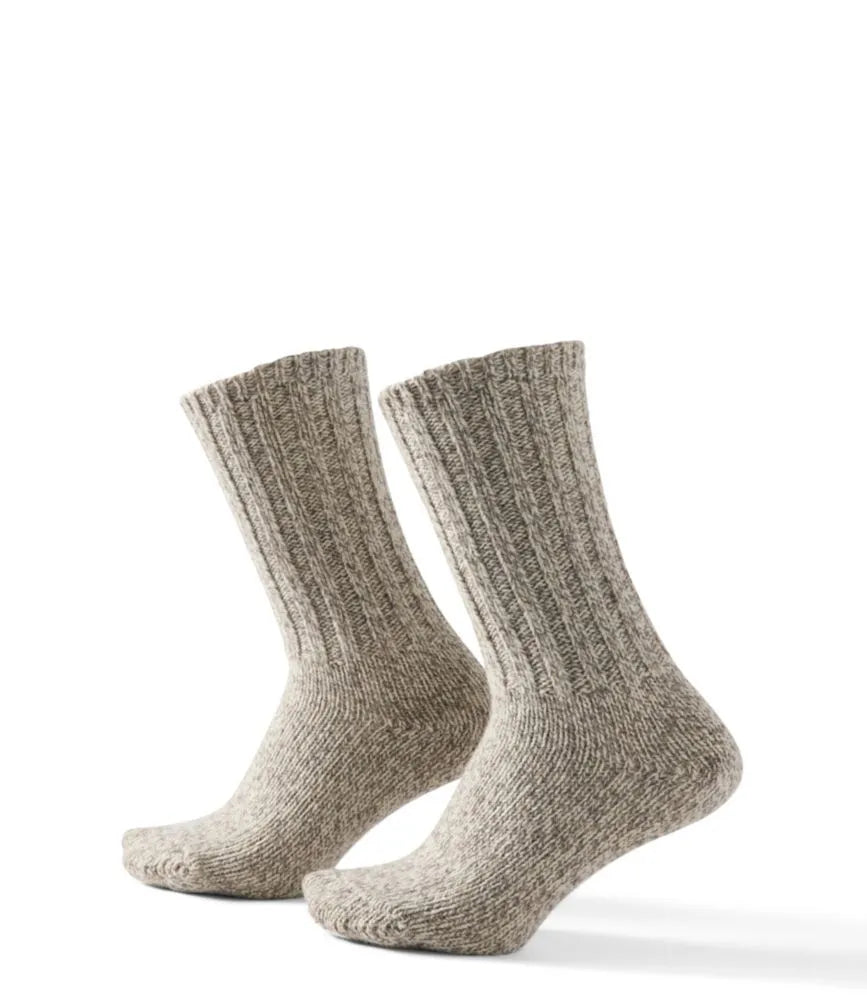 Adults' Merino Wool Ragg Socks, 10" 2-Pack