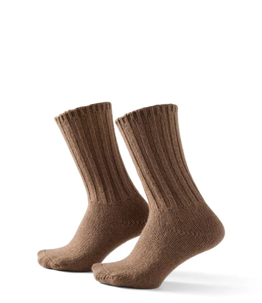 Adults' Merino Wool Ragg Socks, 10" 2-Pack