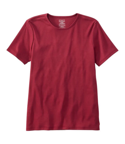 Women's Pima Cotton Tee, Short-Sleeve Crewneck