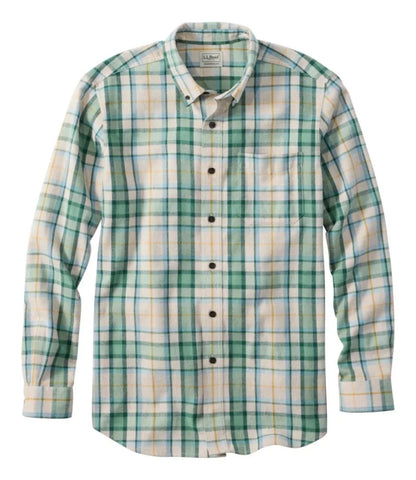 Men's Scotch Plaid Flannel Shirt, Traditional Fit
