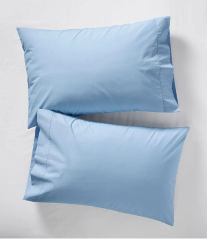 280-Thread-Count Pima Cotton Percale Pillowcases, Set of Two