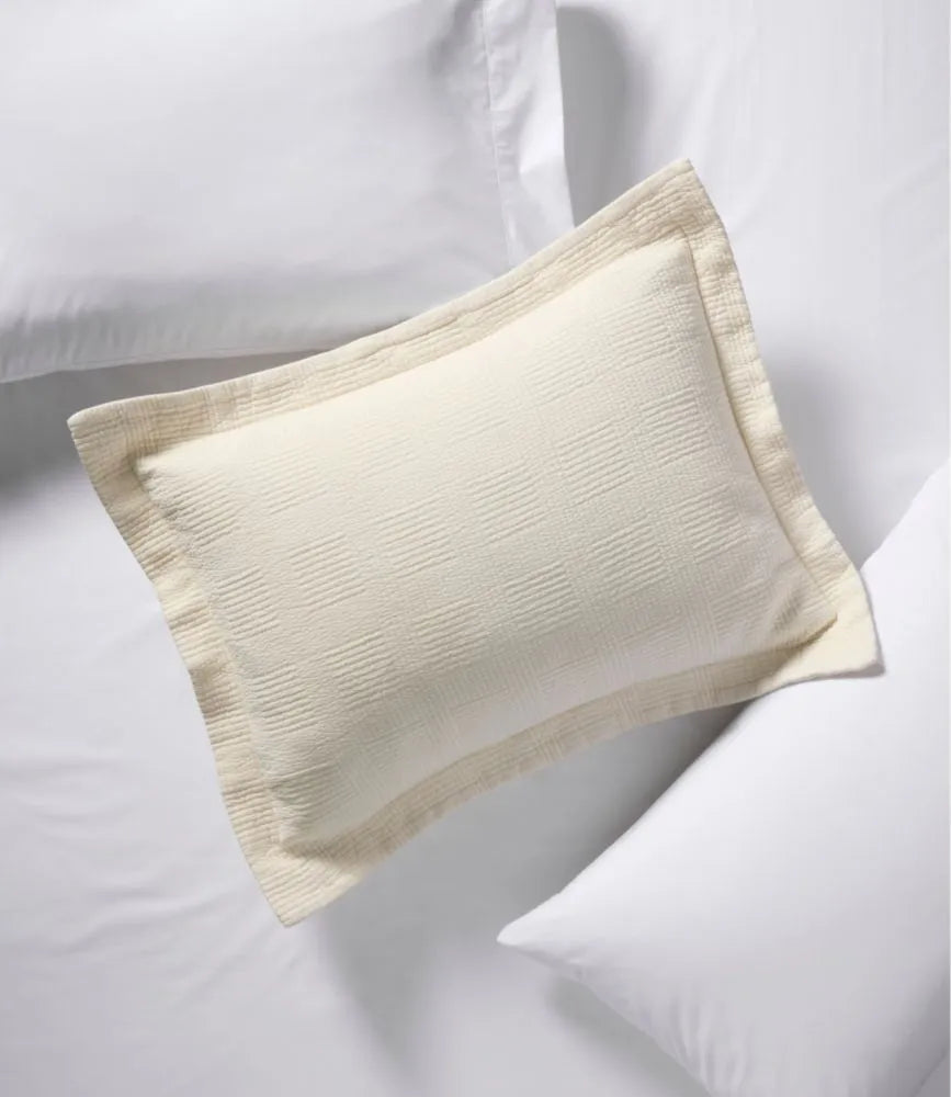 Vintage Matelassé Sham