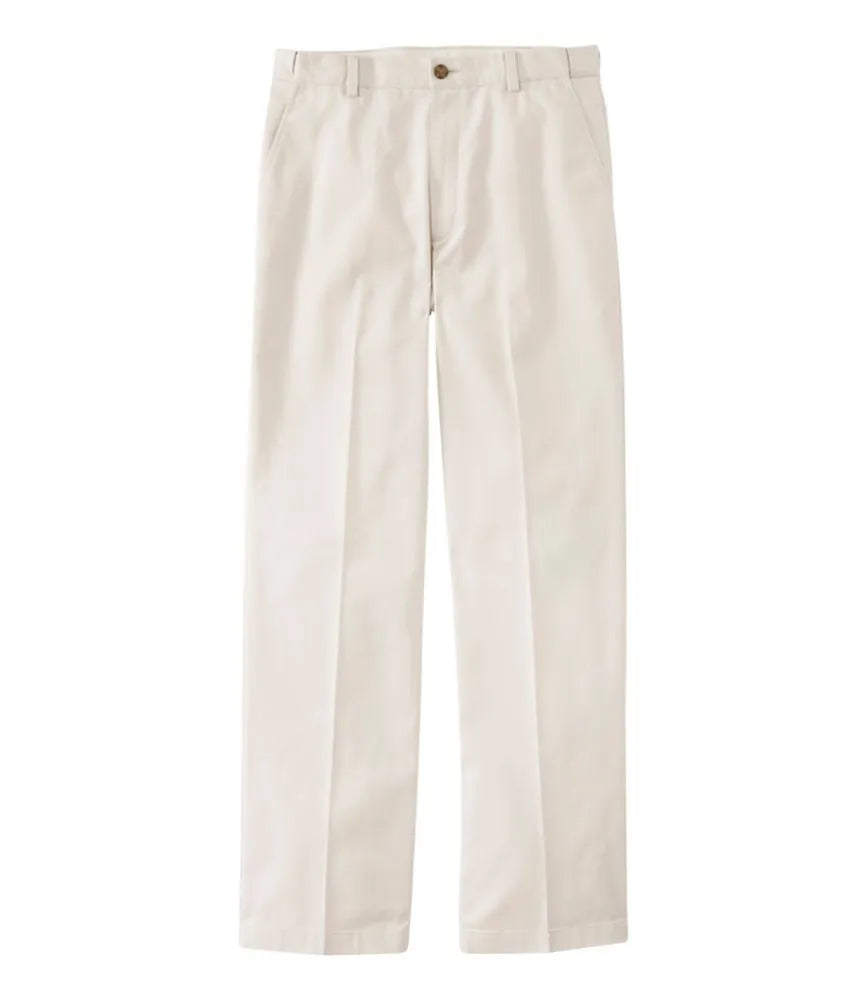 Men's Wrinkle-Free Double L® Chinos, Natural Fit, Hidden Comfort, Plain Front