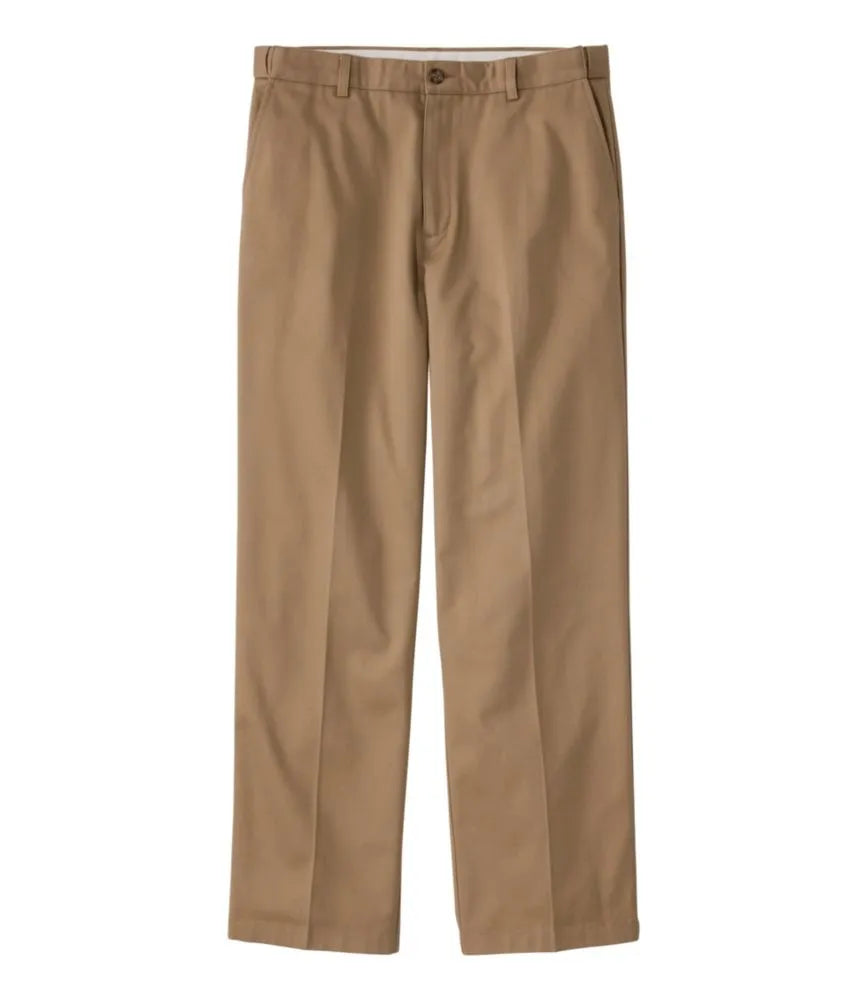 Men's Wrinkle-Free Double L® Chinos, Natural Fit, Hidden Comfort, Plain Front