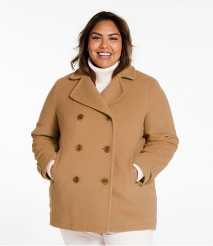 Women's Classic Lambswool Peacoat