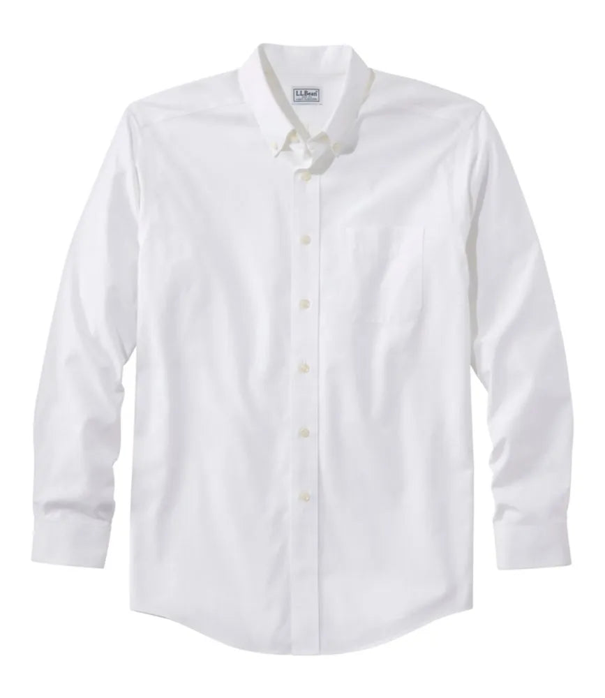 Men's Wrinkle-Free Pinpoint Oxford Cloth Shirt, Traditional Fit