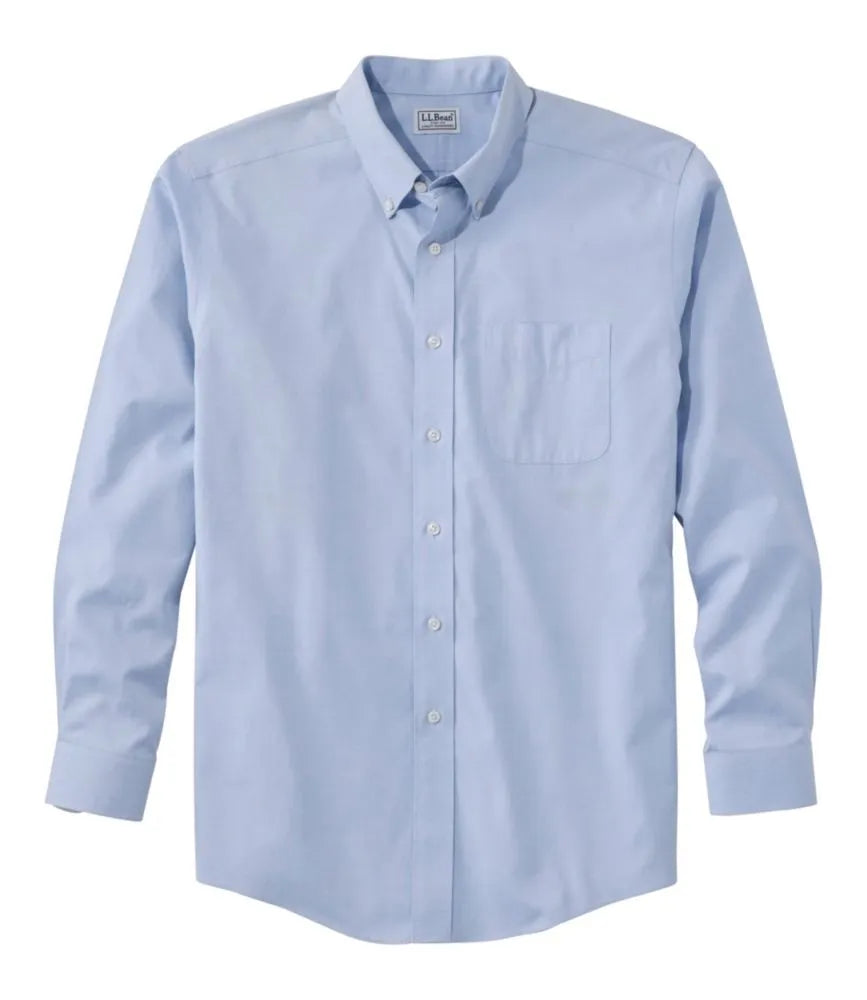 Men's Wrinkle-Free Pinpoint Oxford Cloth Shirt, Traditional Fit