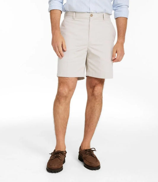 Men's Wrinkle-Free Double L® Chino Shorts, Classic Fit, 8"