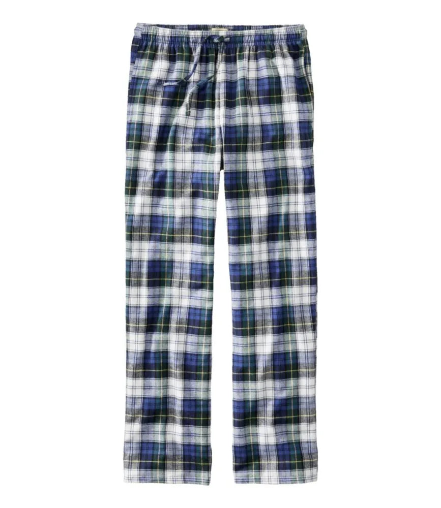 Men's Scotch Plaid Flannel Sleep Pants
