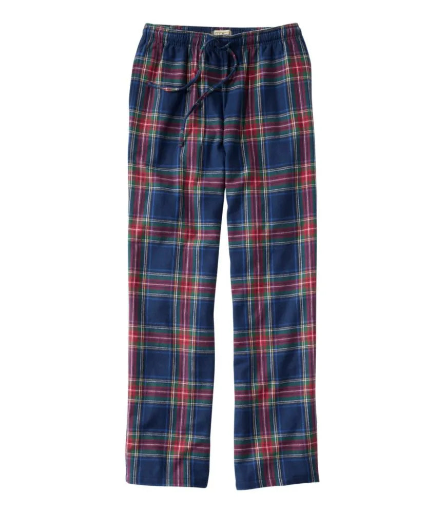 Men's Scotch Plaid Flannel Sleep Pants