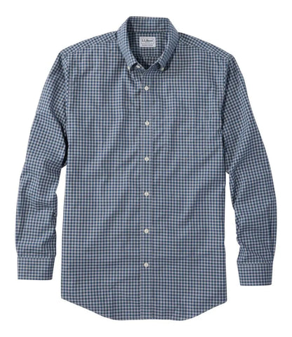 Men's Wrinkle-Free Kennebunk Sport Shirt, Slightly Fitted Check