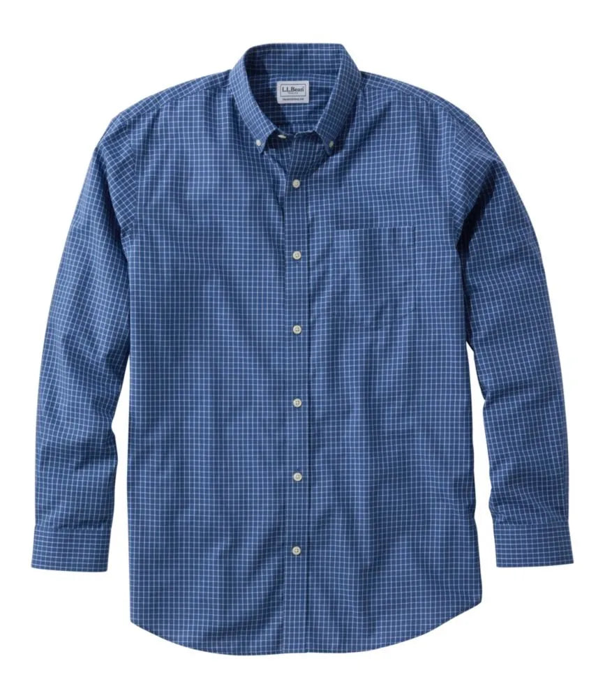 Men's Wrinkle-Free Kennebunk Sport Shirt, Traditional Fit Check