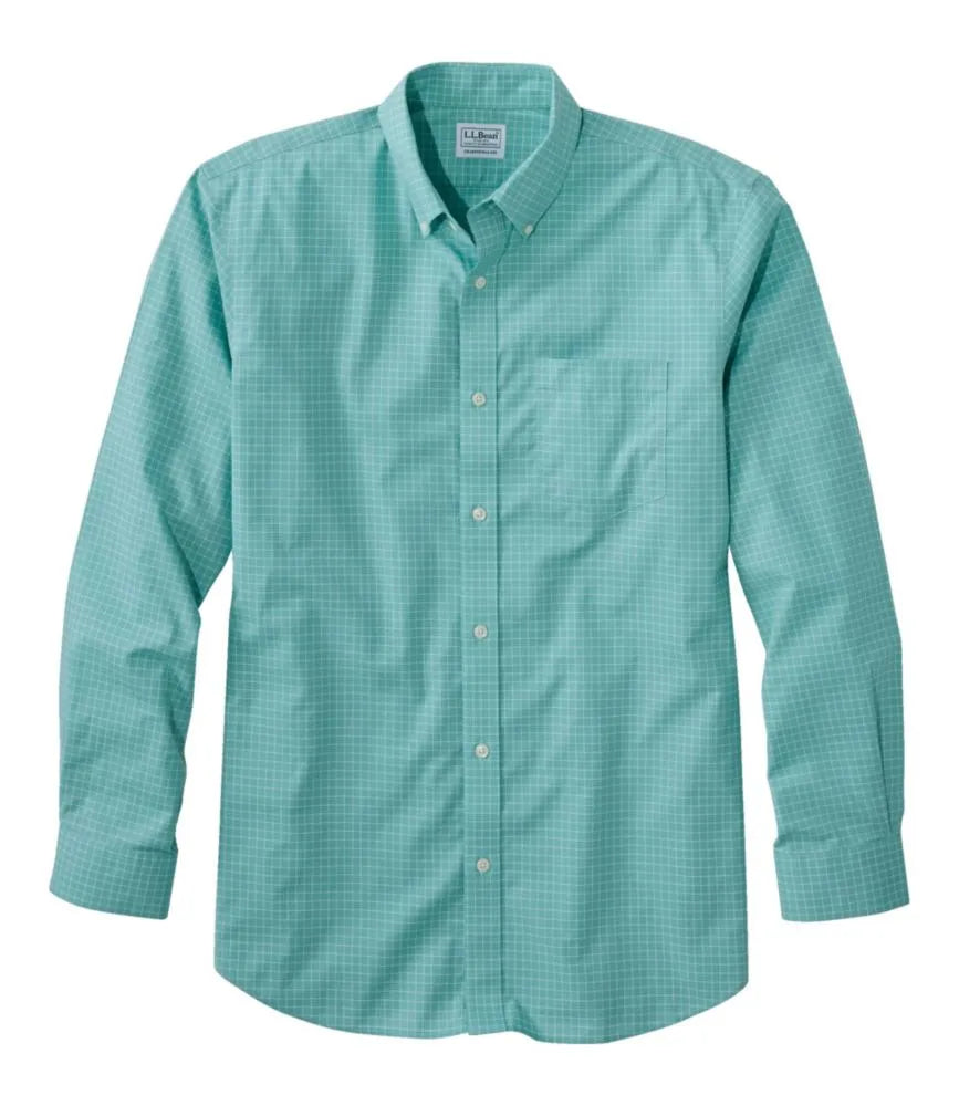 Men's Wrinkle-Free Kennebunk Sport Shirt, Traditional Fit Check