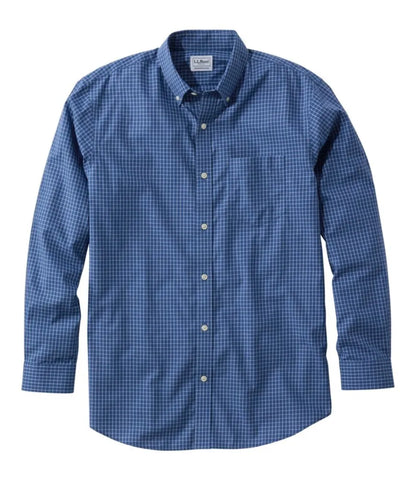 Men's Wrinkle-Free Kennebunk Sport Shirt, Traditional Fit Check