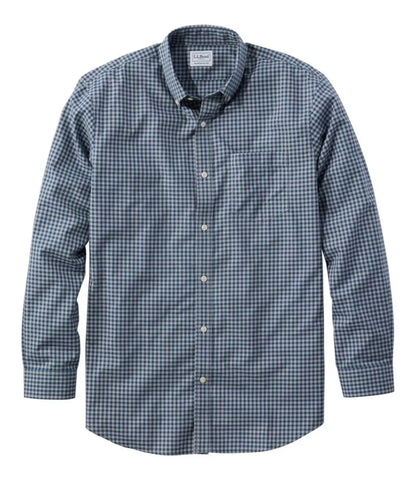 Men's Wrinkle-Free Kennebunk Sport Shirt, Traditional Fit Check