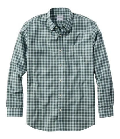 Men's Wrinkle-Free Kennebunk Sport Shirt, Traditional Fit Check