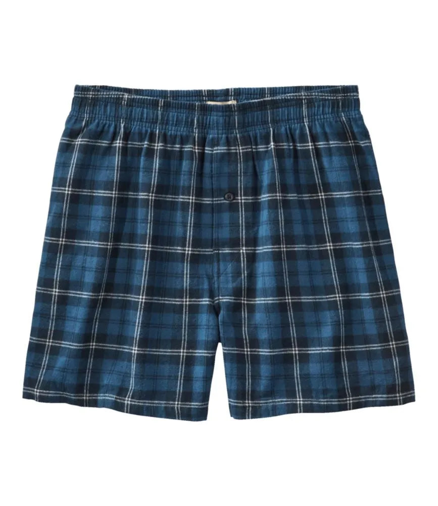 Men's Scotch Plaid Flannel Boxers