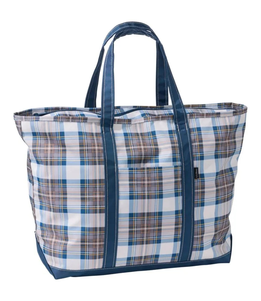 Everyday Lightweight Tote, Plaid