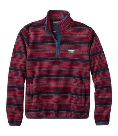 Men's L.L.Bean Sweater Fleece Pullover, Print