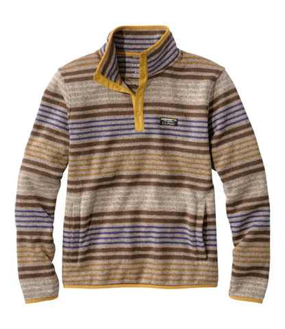 Men's L.L.Bean Sweater Fleece Pullover, Print
