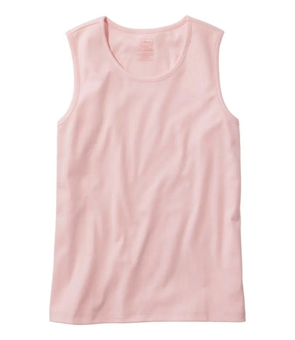 Women's Pima Cotton Tee, Shell