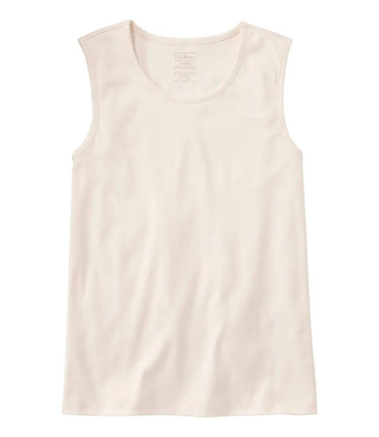 Women's Pima Cotton Tee, Shell
