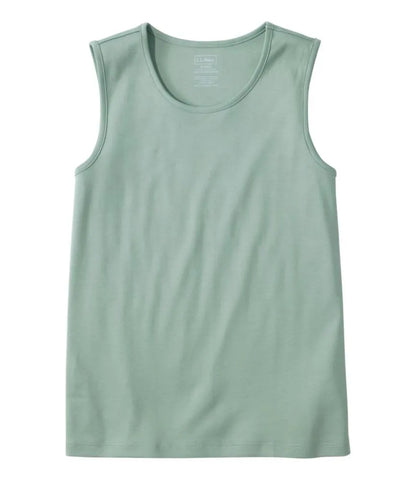 Women's Pima Cotton Tee, Shell
