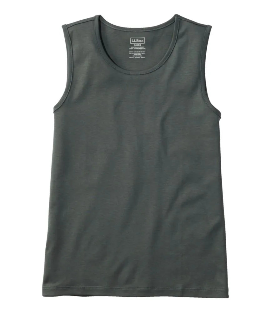Women's Pima Cotton Tee, Shell