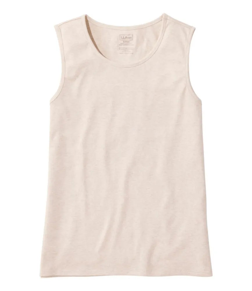 Women's Pima Cotton Tee, Shell