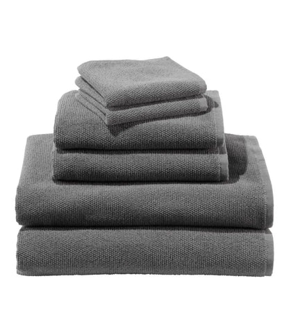 Organic Textured Cotton Towel Set