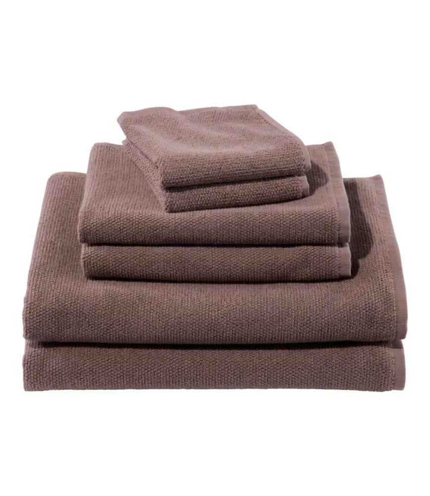 Organic Textured Cotton Towel Set