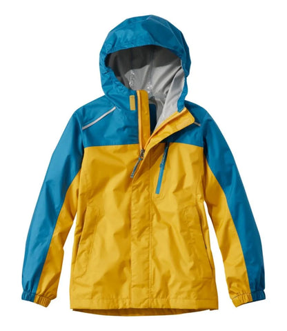 Kids' Trail Model Rain Jacket, Colorblock