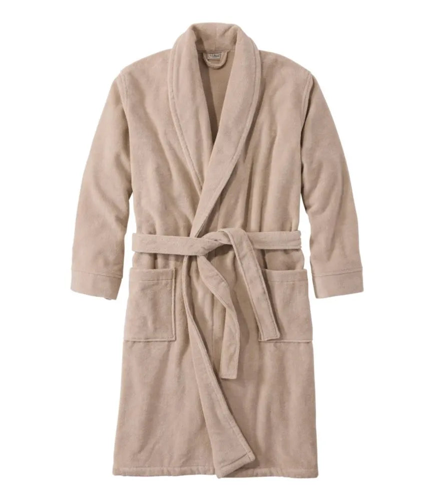 Men's Terry Cloth Cotton Robe
