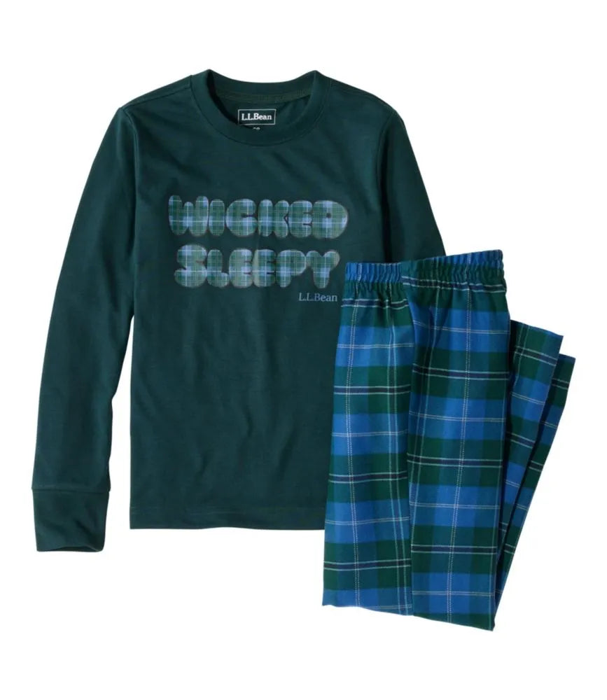 Kids' L.L.Bean Flannel Pajamas