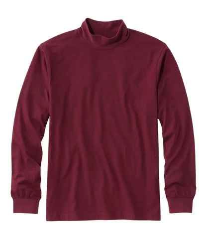 Men's Carefree Unshrinkable Mockneck Shirt