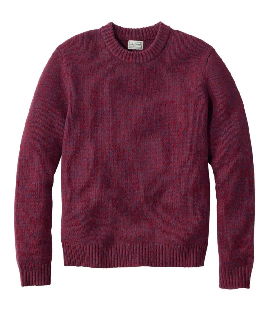 Men's Bean's Classic Ragg Wool Sweater, Crewneck