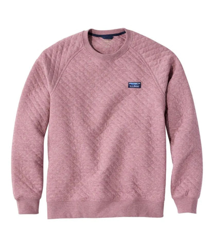 Men's Quilted Sweatshirt, Crewneck