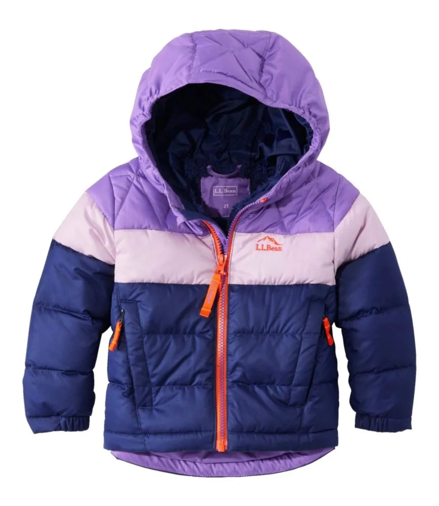 Infants' and Toddlers' Bean's Down Jacket, Colorblock