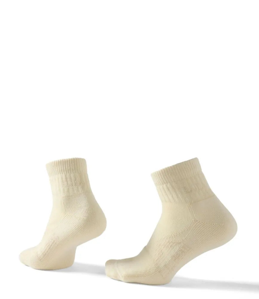 Adults' Cresta Wool Lightweight Hiking Socks, Quarter-Crew