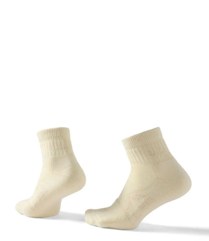 Adults' Cresta Wool Lightweight Hiking Socks, Quarter-Crew