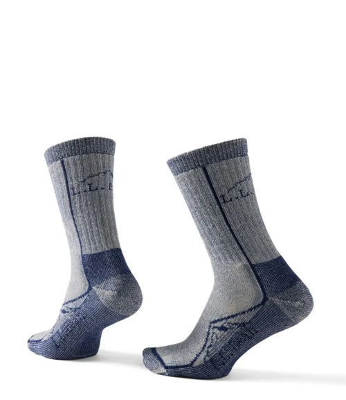 Adults' Cresta Wool Midweight Hiking Socks, Crew