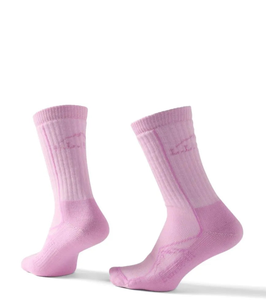 Adults' Cresta Wool Lightweight Hiking Socks, Crew