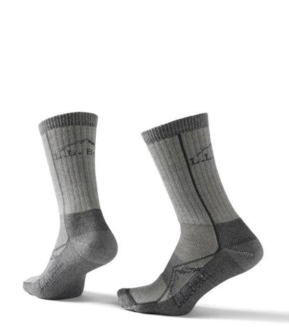 Adults' Cresta Wool Lightweight Hiking Socks, Crew