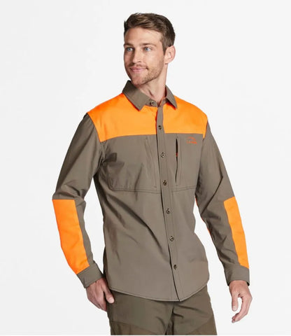 Men's Technical Stretch Upland Shirt with No Fly Zone