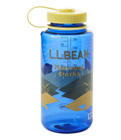Nalgene Sustain Wide Mouth Water Bottle with L.L.Bean Print, 32 oz.