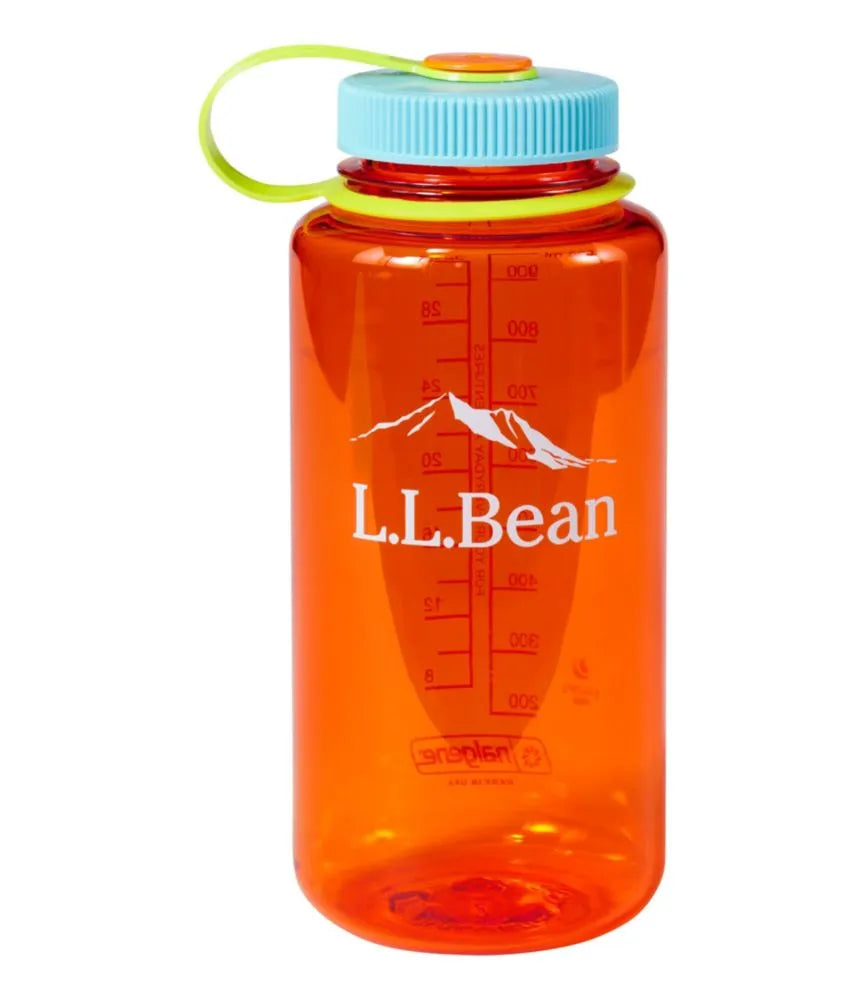Nalgene Sustain Wide Mouth Water Bottle with L.L.Bean Logo, 32 oz.